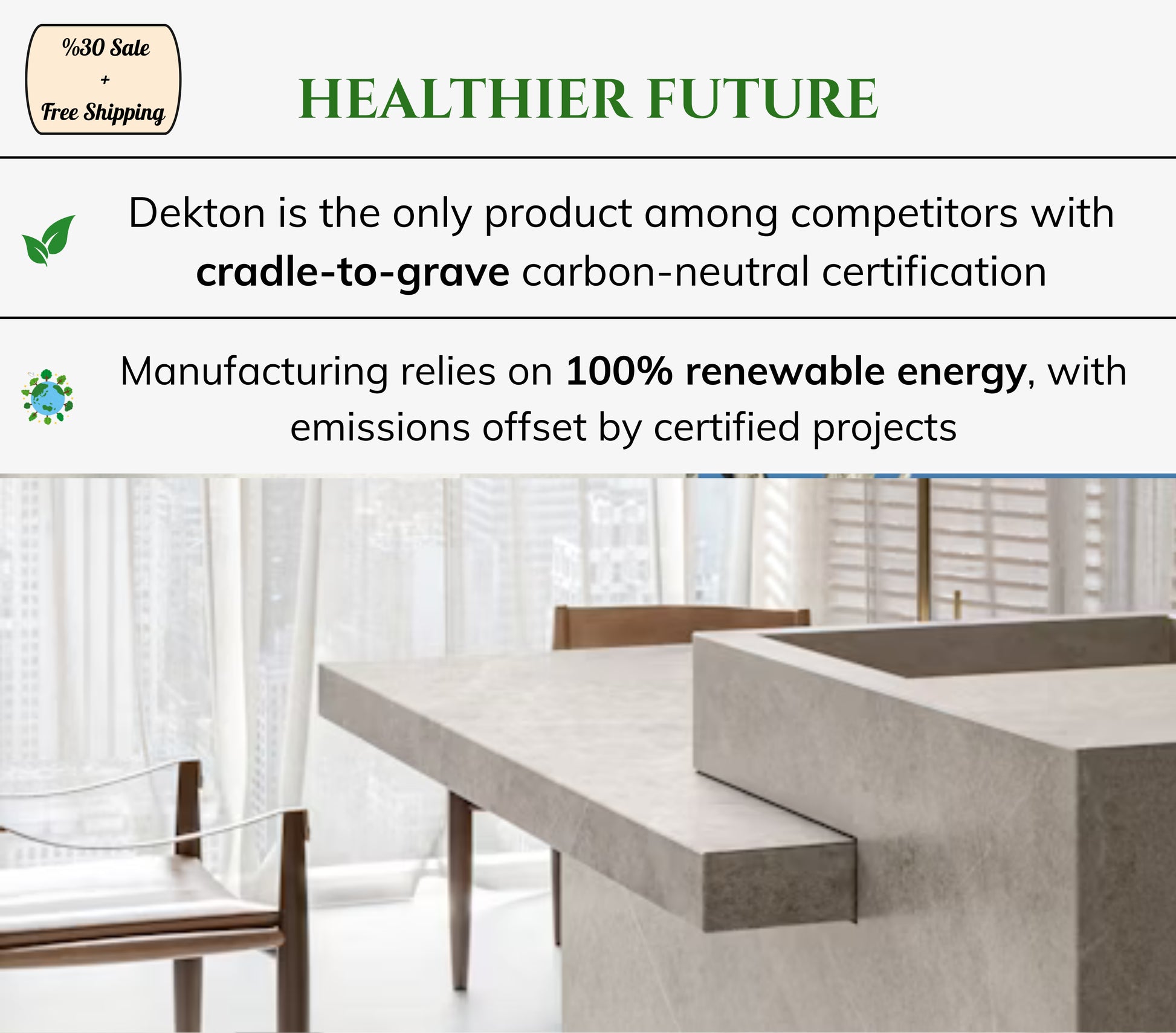 eklaris-dekton-cosentino-polar-porcelain-slab-eco-friendly-nature-cradle-to-grave-renewable-energy-green-carbon-neutral